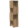 vidaXL Kampinė spintelė 25,5x25x102cm Apdirbta mediena