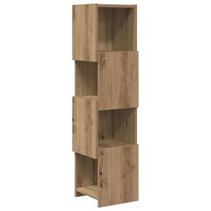 vidaXL Kampinė spintelė 25,5x25x102cm Apdirbta mediena