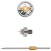 vidaXL HVLP purk&scaron;tuvo antgalis 0,8 mm antgalis Sidabrinė