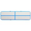 vidaXL Pripučiamas gimnastikos kilimėlis, mėlynas, 600x100x20cm, PVC