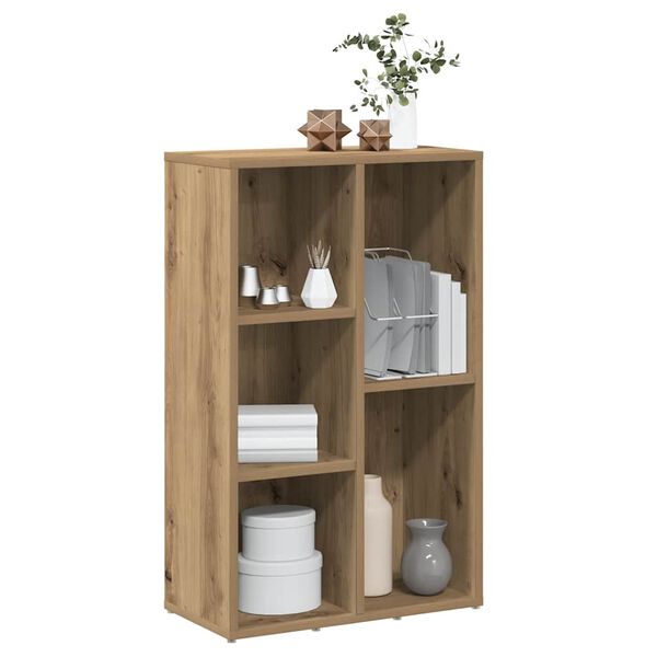 vidaXL Spintelė knygoms, artisano, 50x25x80cm, apdirbta mediena
