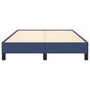 vidaXL Lovos rėmas be čiužinio, mėlynos spalvos, 120x200 cm, audinys