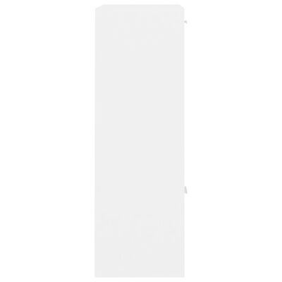 vidaXL Spintelė daiktams, baltos spalvos, 60x29,5x90cm, MDP
