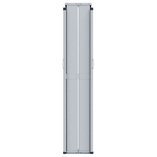 vidaXL I&scaron;traukiama &scaron;oninė pertvara, juodos spalvos, 200x1200cm