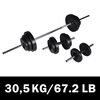 &Scaron;tangos ir 2 hantelių rinkinys, 30,5 kg