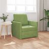 vidaXL Sofa lova 60cm &Scaron;viesiai žalia Aksomas