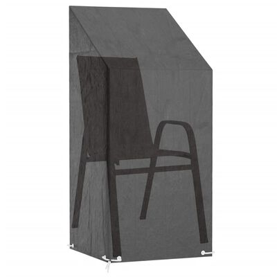 vidaXL Sodo kėdės uždangalas, 65x65x110/150cm, polietilenas