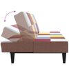 vidaXL Dvivietė sofa-lova, audinys