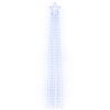 vidaXL Kalėdų eglutės girlianda, 320 mėlynų LED lempučių, 375cm