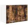 vidaXL Pakabinama spintelė Rūkyto ąžuolo ir baltos 60 x 31 x 40 cm