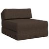 vidaXL Sulankstomas Sofos Lova Taupe 60 x 70 x 41 cm Audinys