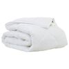 vidaXL Antklodė 220 x 135 x 4 cm Ne Poliesteris Balta Kvėpuojantis