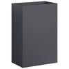 vidaXL Sodo vazonas Antracito 50 x 30 x 75 cm &Scaron;altai valcuotas plienas
