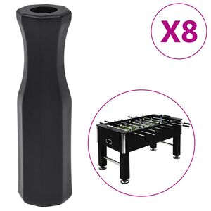 vidaXL Stalo futbolo stalo rankenos, 8vnt.