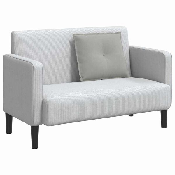 vidaXL Apsaugos Pagalvė &Scaron;viesiai pilka 60 x 50 cm Mikropluo&scaron;to audinys