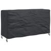 vidaXL Baldų uždangalas Paprastas Juoda 180 x 70 x 90 cm 210D