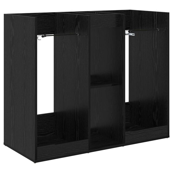 vidaXL Golfo spinta Paprastas Juodas ąžuolas 102 x 45 x 85,5 cm