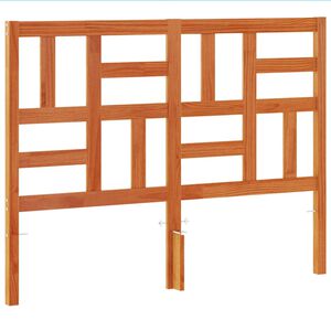 vidaXL Galvūgalis, va&scaron;ko rudos spalvos, 135cm, pu&scaron;ies medienos masyvas