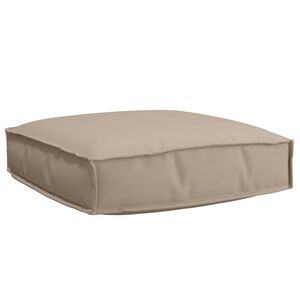 vidaXL Pagalvėlė Oksfordo audinys Taupe 60 x 60 x 12 cm