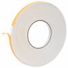 vidaXL Savigautinė putų juosta Balta 10mm x 10m CR putplastis