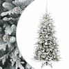 vidaXL Dirbtinė kalėdinė eglutė su rutuliuku 150 cm 150 LED