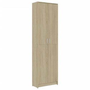 vidaXL Prie&scaron;kambario drabužių spinta, ąžuolo, 55x25x189cm, mediena