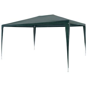 vidaXL Proginė palapinė, žalia, 3x4m, PE