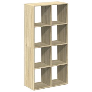 vidaXL Pertvara/knygų spinta, ąžuolo, 69,5x29x137,5cm, mediena