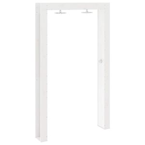 vidaXL Lauko du&scaron;as 226 cm Balta