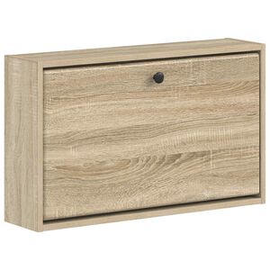 vidaXL Sieninis batų kabinetas BREDA 71 x 17 x 43 cm Apdirbta mediena