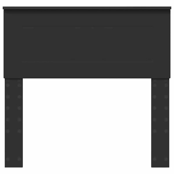 vidaXL Galvūgalis su galvūgalio Juodas ąžuolas 75 cm Apdirbta mediena