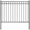 vidaXL Sodo tvora ASSEN, plieninė, 1,7x1,2 m, juoda