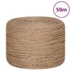 vidaXL Džiuto virvė, 50m ilgio, 6mm storio
