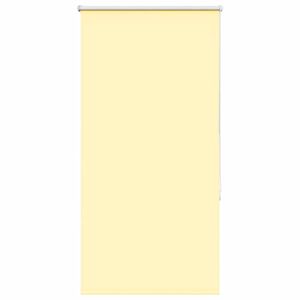 vidaXL Roletas, neper&scaron;lampamas, geltonas, 80x130 cm, audinys, plotis 75,7 cm, poliesteris