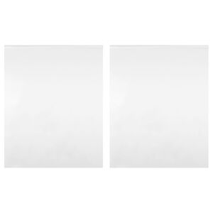 vidaXL Veidrodinės plėvelės, 2vnt., 45x100cm, PET, lipnios