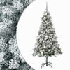 vidaXL Dirbtinė Kalėdų eglutė su burbulais 120 cm 150 LED &Scaron;ilta balta