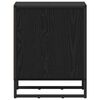 vidaXL Naktinis staliukas Juodas ąžuolas 39.5 x 30 x 50 cm