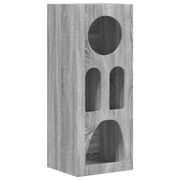 vidaXL Kabalas Pilkas Sonoma 40 x 35 x 100.5 cm Apdirbta mediena