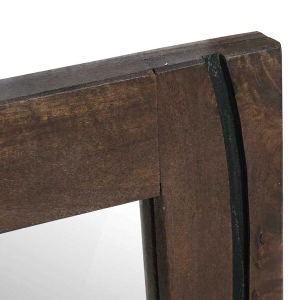 vidaXL Vonios veidrodis Tvirtinamas prie sienos Ruda 70 x 50 x 2,5 cm