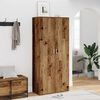 vidaXL batų spintelė Old Wood 80x39x178 cm Engineered Wood