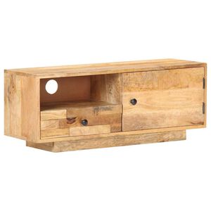 vidaXL Televizoriaus spintelė, 90x30x35cm, mango medienos masyvas