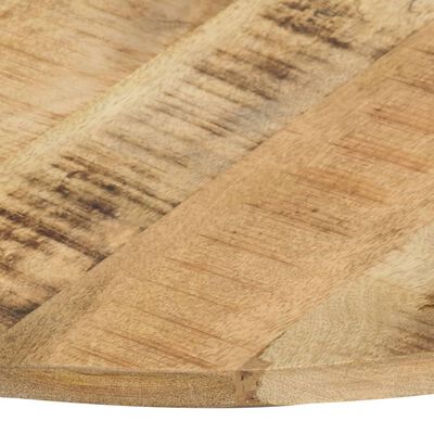 vidaXL Stalviršis, 60cm, mango medienos masyvas, apskritas, 15-16mm