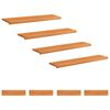 vidaXL Laiptų pakopos 8 vnt. 110 x 30 x 2 cm &Scaron;viesiai rudas