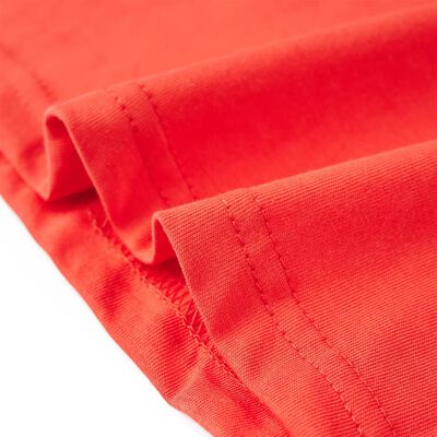 Vaikiški marškinėliai trumpomis rankovėmis, raudonos spalvos, 92
