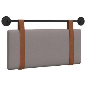 vidaXL Kabantysis galvūgalis Taupe 90 x 55 x 5 cm Antikinis PU