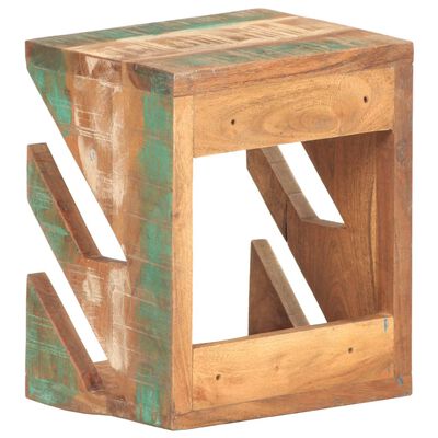 vidaXL Montuojamas riedlenčių laikiklis, 25x20x30cm, perdirbta mediena