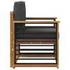 vidaXL Lauko sofos komplektas su pagalve Natūrali 71 x 63 x 73 cm