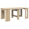 vidaXL Valgomojo stalas 180 x 85 x 75 cm Apdirbta mediena