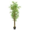 vidaXL Dirbtinis bambukas, žalios spalvos, 180cm, 1288 lapų