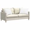 vidaXL Sofa Pagalvės 2 pcs Balta 70 x 50 cm audinys